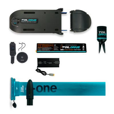 Foil Drive Assist MAX x F-ONE Integrated Aluminium Mast
