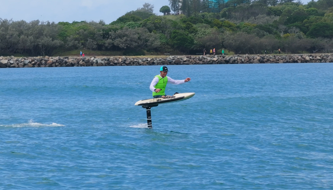 Adaptive Foiling with Foil Drive