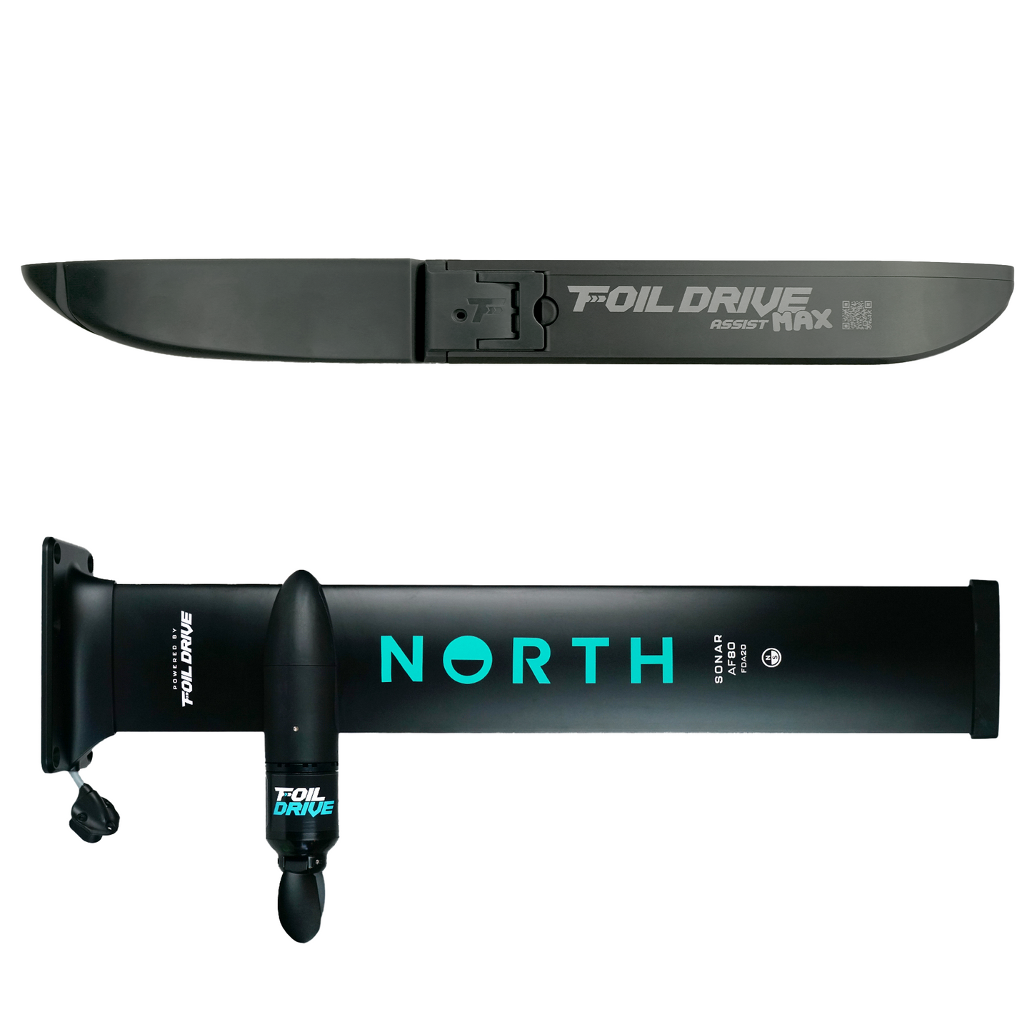 Foil Drive Assist MAX x NORTH Integrated Sonar AF80 Mast