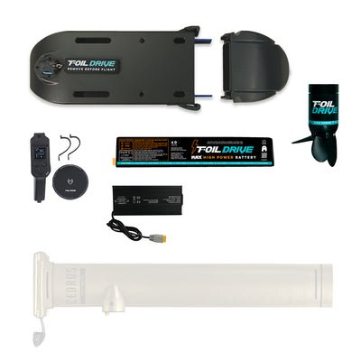 Foil Drive Assist MAX x Foil Cedrus Aluminum Integrated Mast Bundle