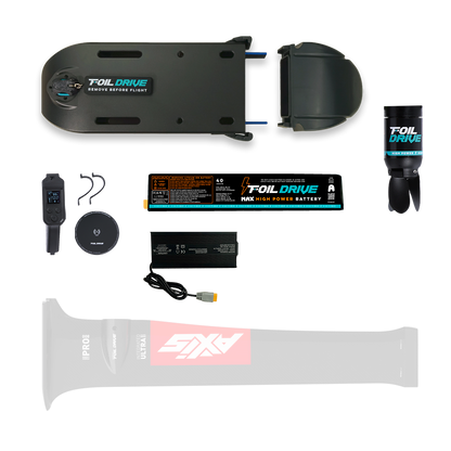 Foil Drive Assist MAX x AXIS Carbon Integrated 800 Mast Bundle