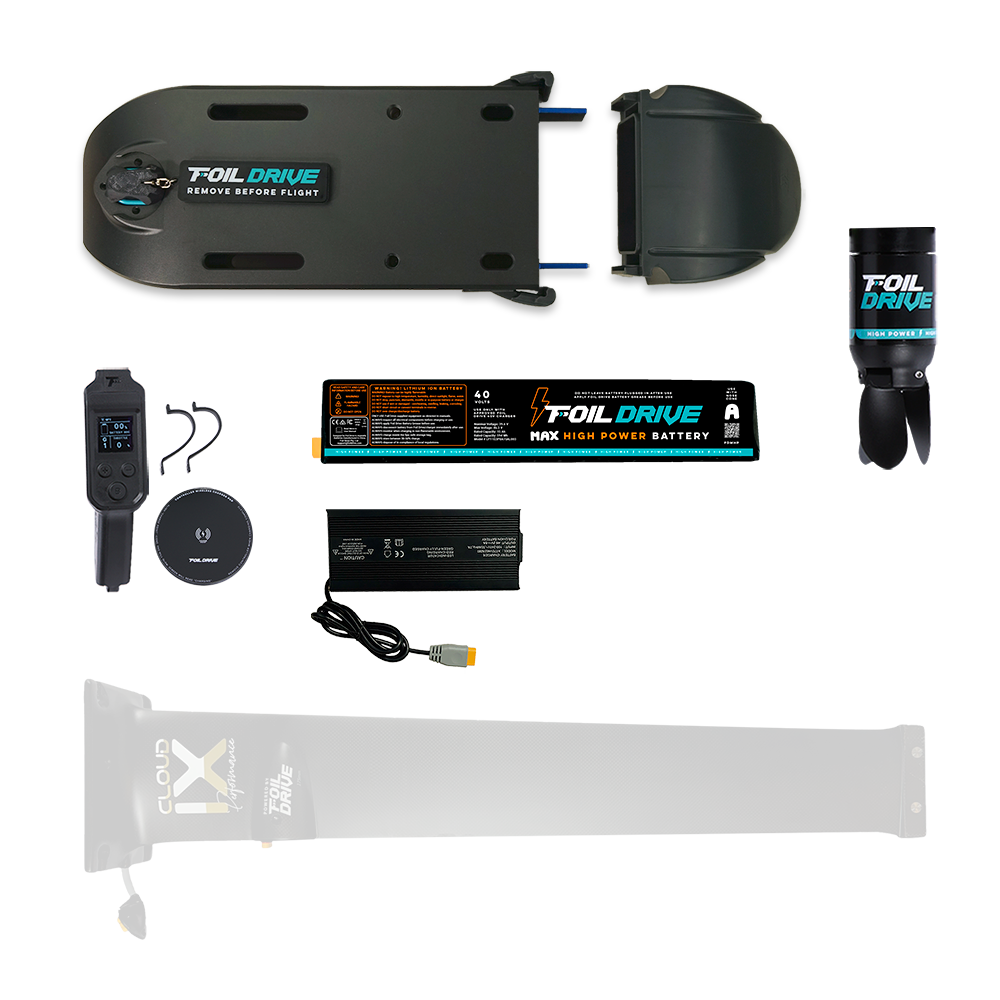 Foil Drive Assist MAX x Cloud IX Integrated Mast Bundle