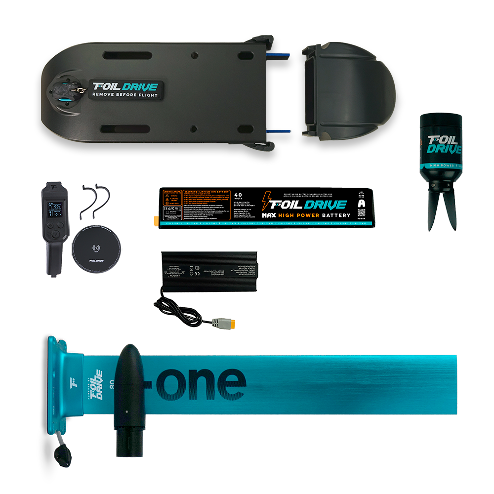 Foil Drive Assist MAX x F-ONE Integrated Aluminium Mast