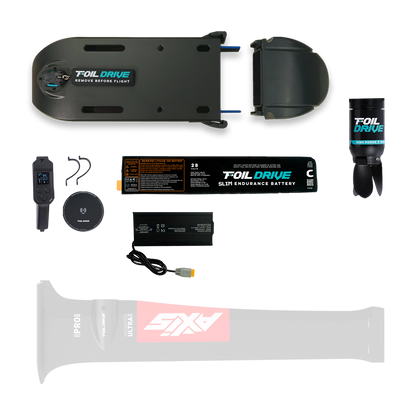 Foil Drive Assist Slim x AXIS Carbon Integrated 800 Mast Bundle