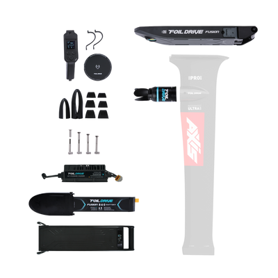 Foil Drive Fusion x AXIS Carbon Integrated 800 Mast Bundle