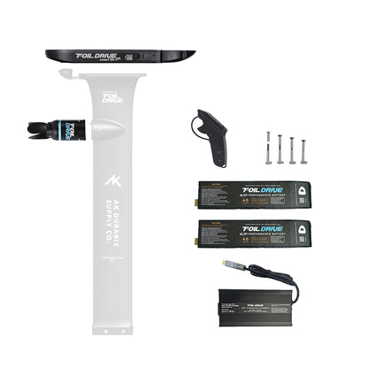 Foil Drive Assist Slim x AK Durable Carbon  Integrated Mast Bundle